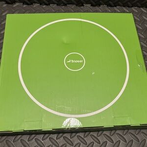 NIB Trideer Wooble Balance Cushion Large 34 CM Teal Pump Instructions Flex Seat